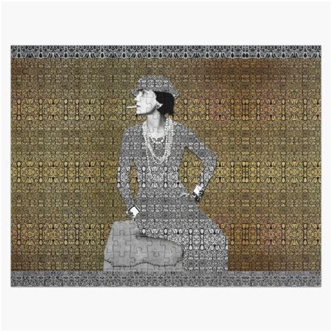 coco chanel puzzle|Coco Chanel Jigsaw Puzzles for Sale .